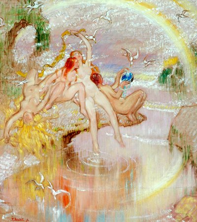 Idillio romantico, 1920 da William Shackleton